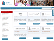 Tablet Screenshot of centra-hurtowe.pl